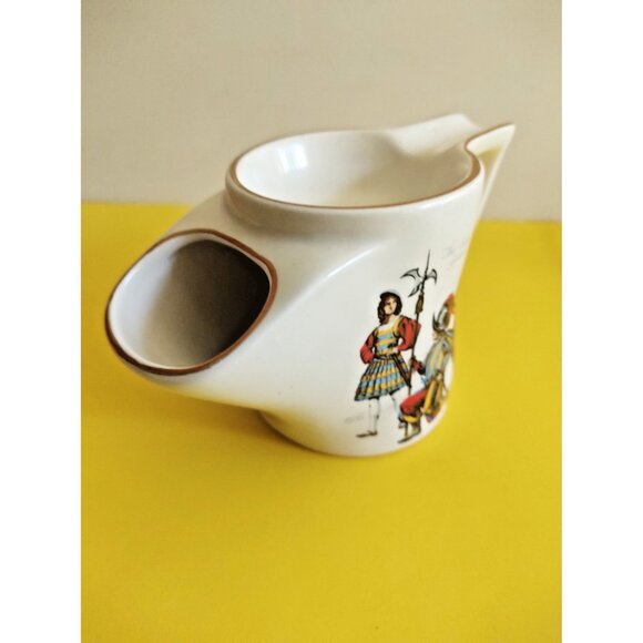 Vintage Shaving Mug Lord Nelson Pottery 3 3/4" tall  "The Swiss Guard" - Picture 7 of 11